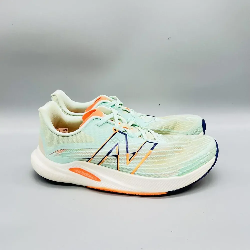 New Balance Shoes Womens 10 Green Mesh Low Top Running Athletic Sneakers